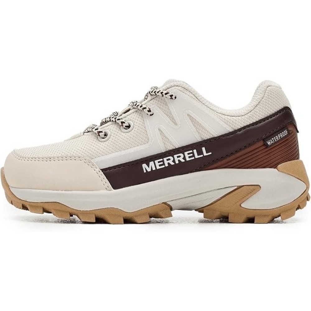 Big Kids Size 7 - Merrell Moab Speed 2 Low Waterproof 2 Shoes Khaki Brown NEW